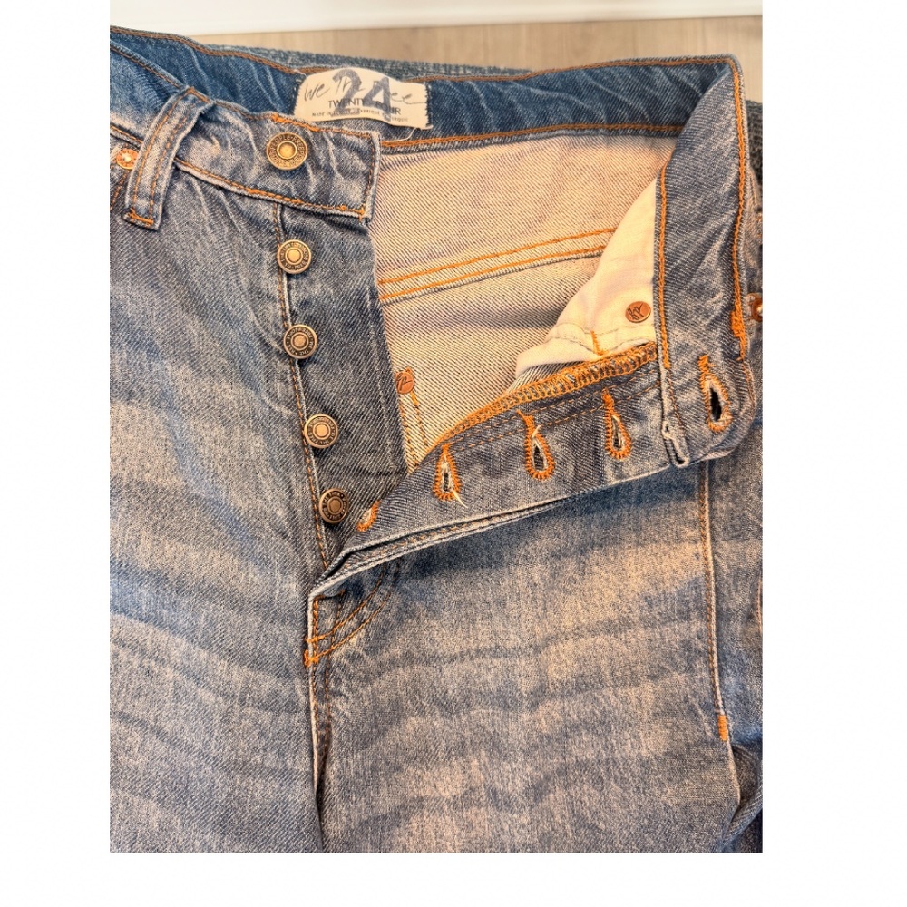 NWOT Free People We the Free Old West Slouchy Jeans | Size 24 - Picture 5 of 13